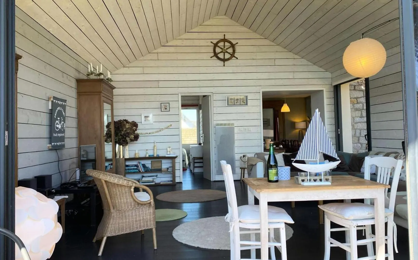 Residence P38-Ile Grande - Ty Pacha Vue Mer Wifi Jardin Et Parking, Depaysement A Ile Grande Mae-6094 Pleumeur-Bodou Apartament