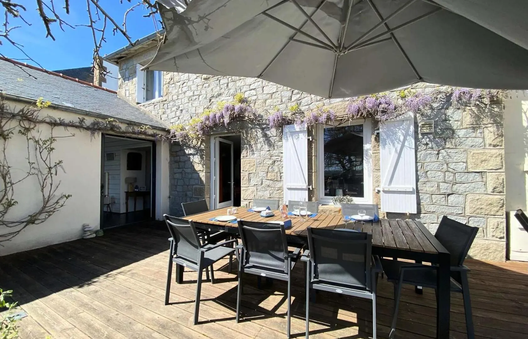 Residence P38-Ile Grande - Ty Pacha Vue Mer Wifi Jardin Et Parking, Depaysement A Ile Grande Mae-6094 Pleumeur-Bodou 0*,  Francja